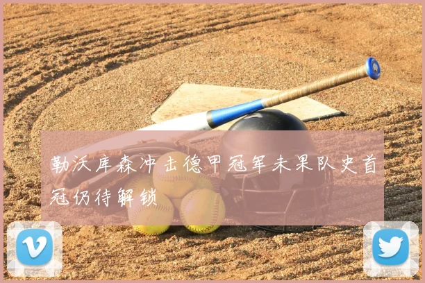 勒沃库森冲击德甲冠军未果队史首冠仍待解锁